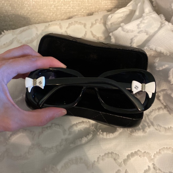 Black Chanel Sunglasses - Picture 3 of 7